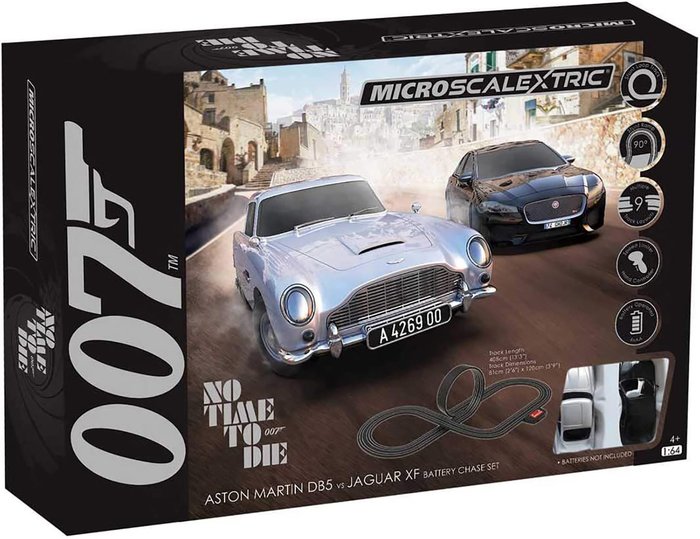 The Range | Scalextric Scalextric James Bond No Time To Die Car Battery Powered Race Set - Black Scalextric Scalextric James Bond No Time To Die Car Battery Powered Race Set - Black