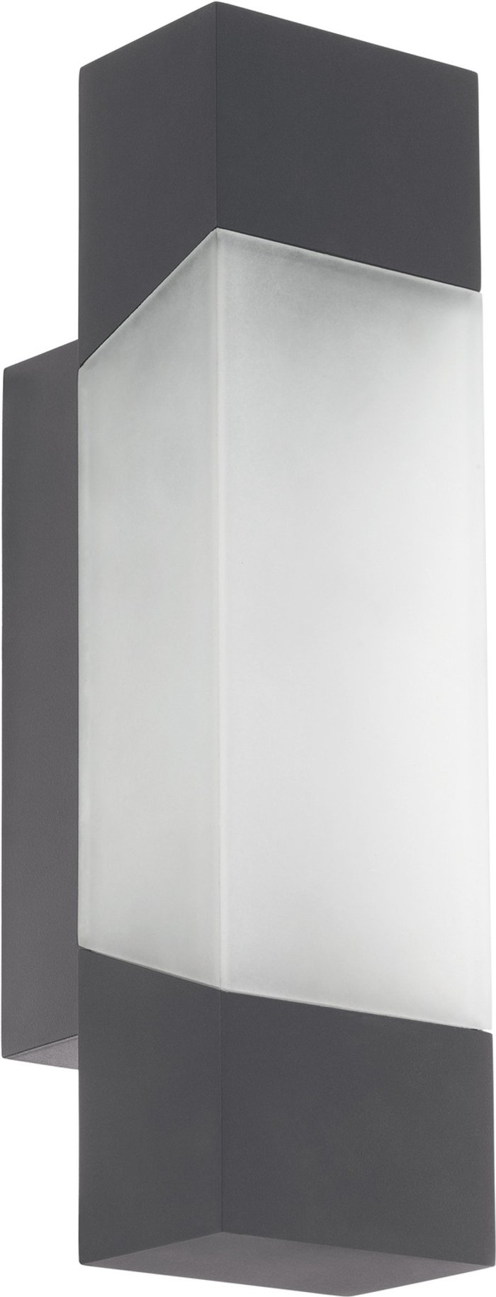 The Range | EGLO Gorzano - LED Outdoor Flush Wall Light Anthracite IP44 - Eglo EGLO Gorzano - LED Outdoor Flush Wall Light Anthracite IP44 - Eglo
