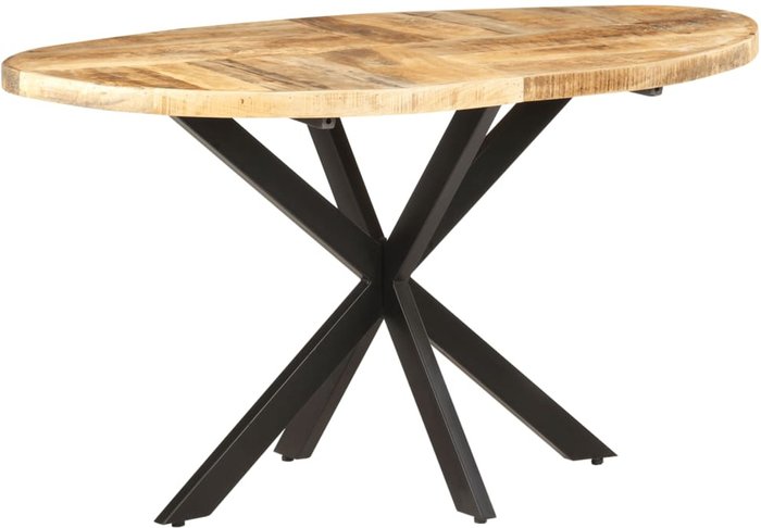 The Range | itzcominghome Dining Table oval 140x80cm - Mango Wood itzcominghome Dining Table oval 140x80cm - Mango Wood