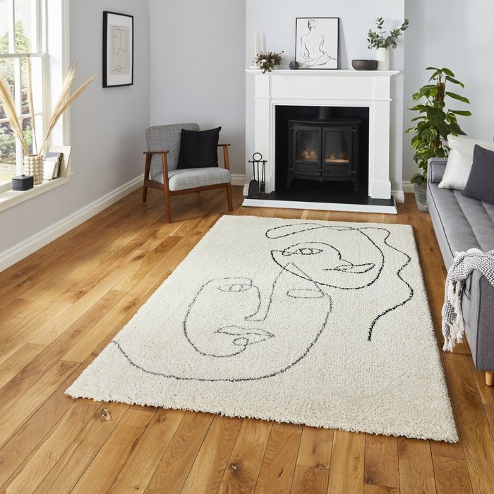 The Range | Royal Nomadic A175 CreamGrey Rug - Cream/Grey / 230cm Royal Nomadic A175 CreamGrey Rug - Cream/Grey / 230cm