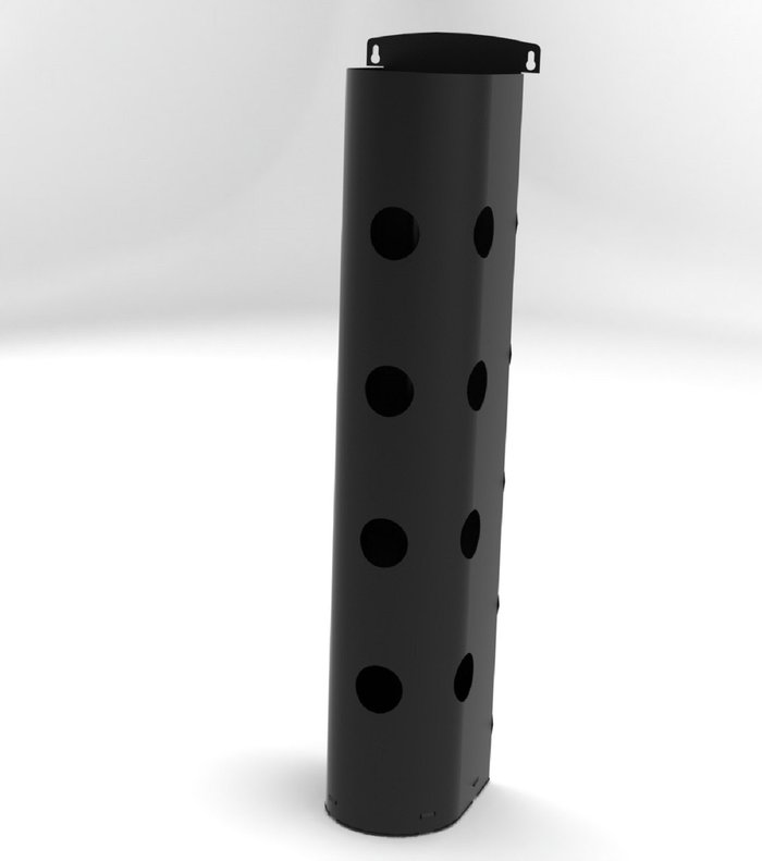The Range | Flower Tower Flower Tower Wall Mounted 60 cm - Black Flower Tower Flower Tower Wall Mounted 60 cm - Black