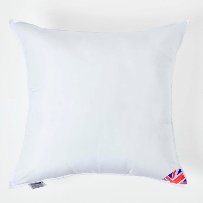 The Range | Homescapes Super Microfibre Cushion Pad Insert - White / 1 / 70cm Homescapes Super Microfibre Cushion Pad Insert - White / 1 / 70cm