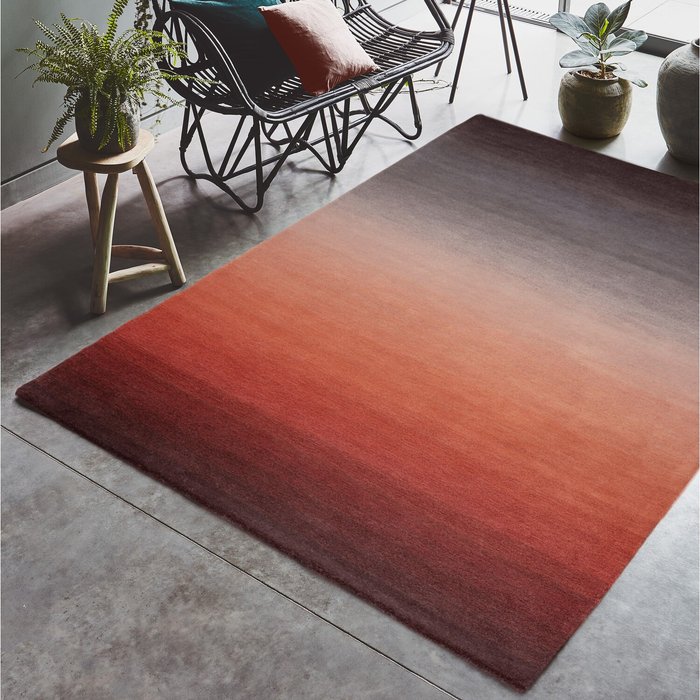 The Range | Asiatic Ombre Rust Rug - Rust/Terra / 120 x 170cm Asiatic Ombre Rust Rug - Rust/Terra / 120 x 170cm