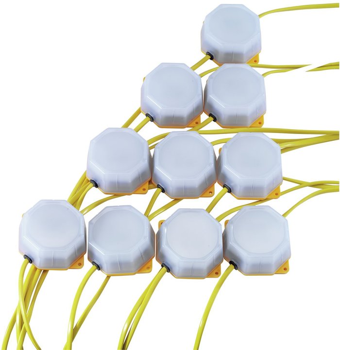 The Range | Draper Draper 10 Piece SMD LED Festoon Site Lights Set 110v Draper Draper 10 Piece SMD LED Festoon Site Lights Set 110v