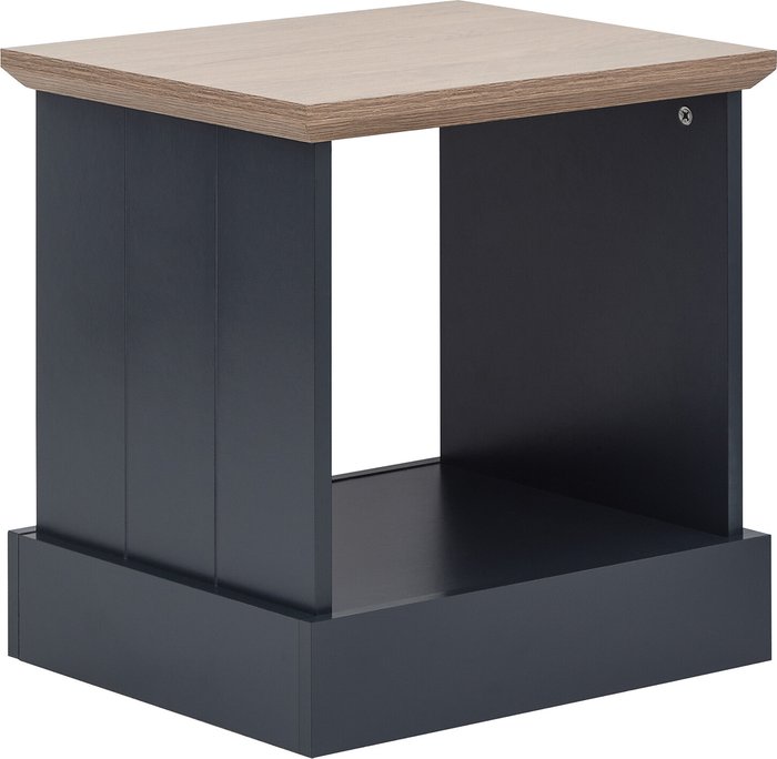 The Range | Kendal Lamp Table in Slate Blue - Slate Blue Kendal Lamp Table in Slate Blue - Slate Blue