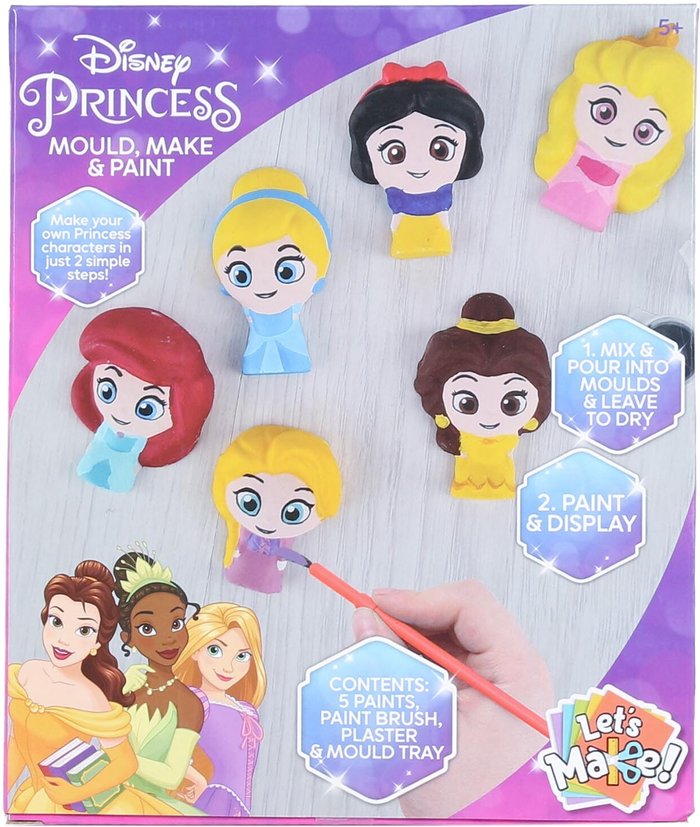 The Range | Disney Disney Princess Plaster Mould and Paint Set Disney Disney Princess Plaster Mould and Paint Set