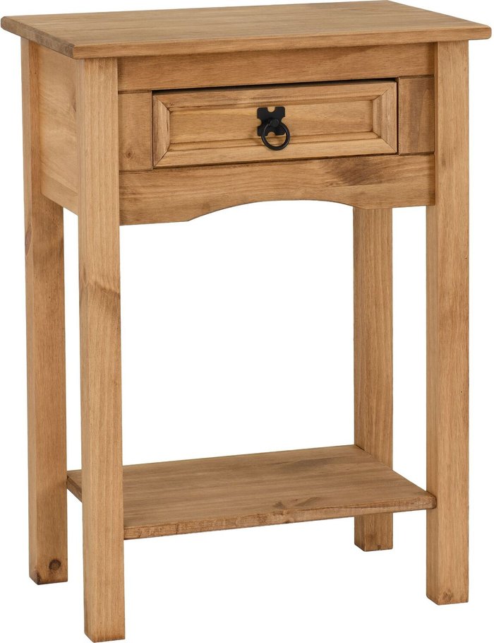 The Range | Corona Corona Console 1 Drawer Table - Pine Corona Corona Console 1 Drawer Table - Pine