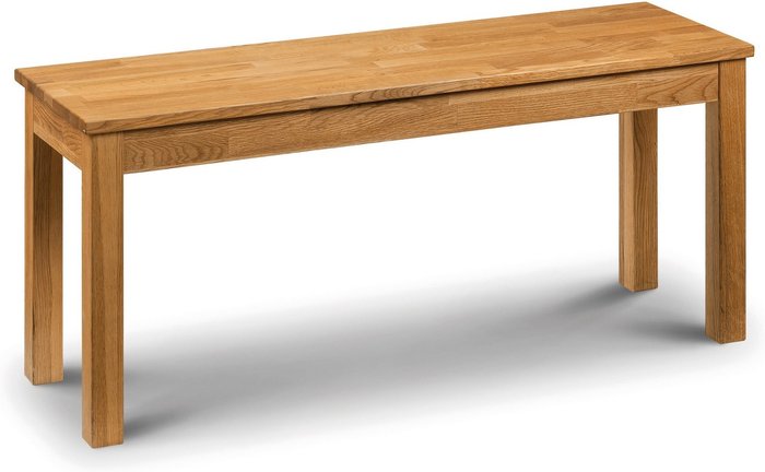 The Range | Julian Bowen Coxmoor Bench - Oak - Oak Julian Bowen Coxmoor Bench - Oak - Oak