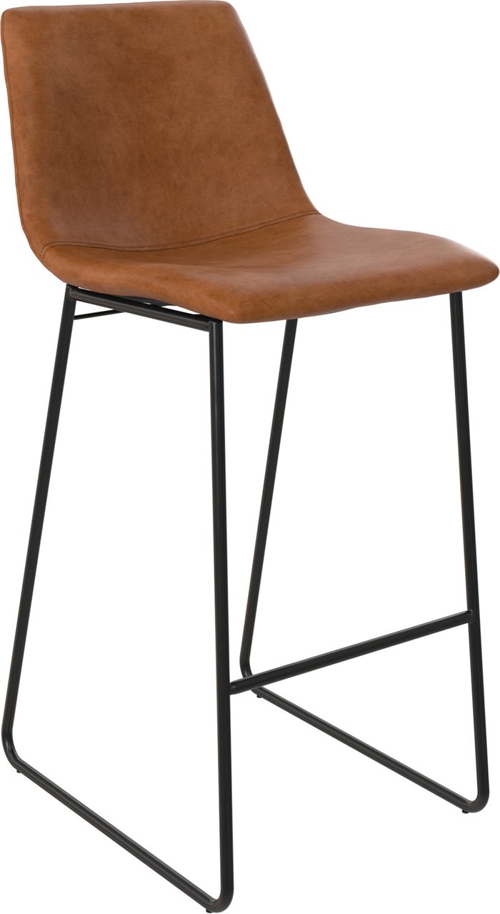The Range | Dorel Home Bowden Bar Stool - Caramel Maple PU Dorel Home Bowden Bar Stool - Caramel Maple PU