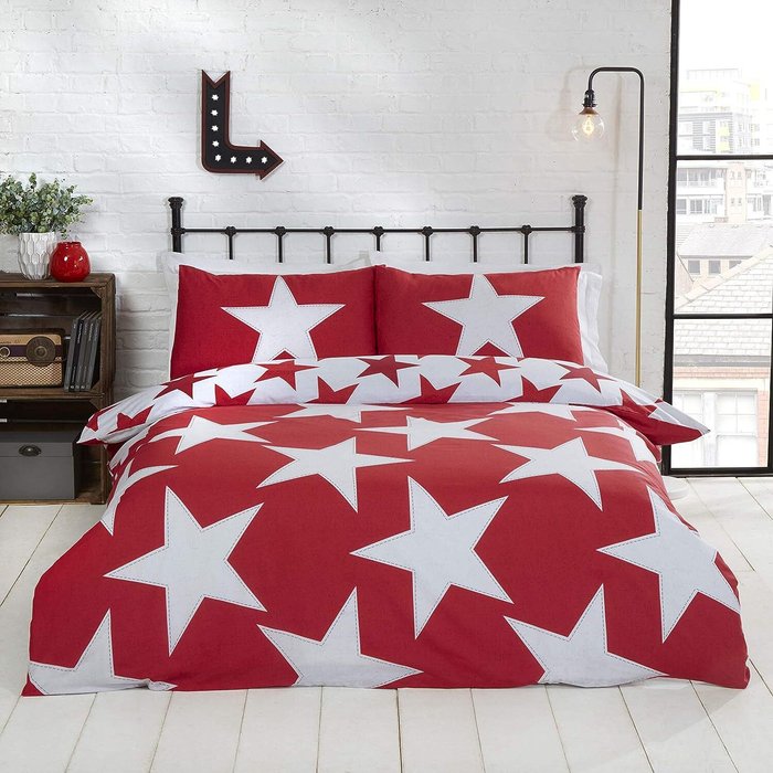 The Range | Rapport Home Furnishings Rapport Home Furnishings King All Stars Duvet Set Red Rapport Home Furnishings Rapport Home Furnishings King All Stars Duvet Set Red