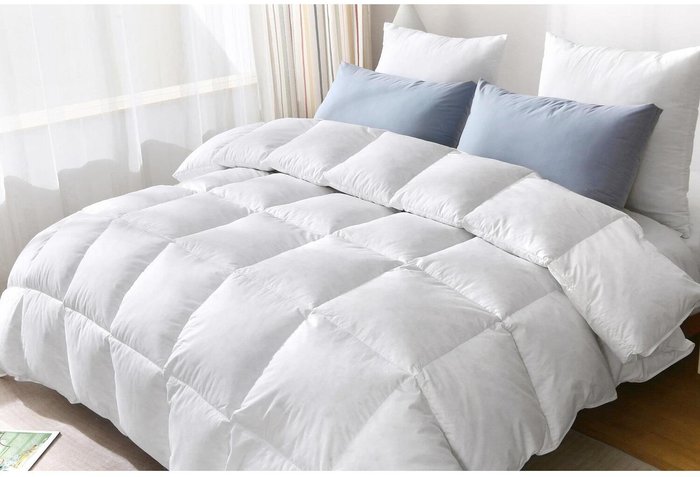 The Range | Homespace Direct Ltd Duck Feather And Down Duvet Quilt 13.5 tog Winter Bedding - White Homespace Direct Ltd Duck Feather And Down Duvet Quilt 13.5 tog Winter Bedding - White