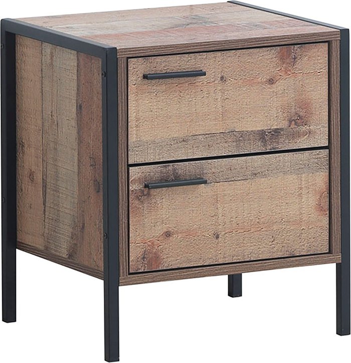 The Range | Timber Art Design UK Stretton Two Drawer Bedside Table - Rustic Oak Timber Art Design UK Stretton Two Drawer Bedside Table - Rustic Oak