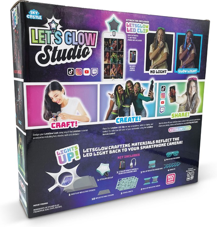The Range | Let's Glow Studio Let's Glow Studio Lets Glow Led Clip With Lights Up Reflective Material Let's Glow Studio Let's Glow Studio Lets Glow Led Clip With Lights Up Reflective Material