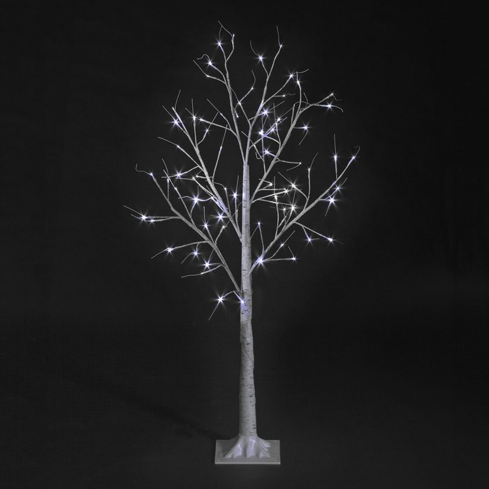 The Range | Snowtime Snowtime 1.2m Ice White Birch Tree - White / 4ft Snowtime Snowtime 1.2m Ice White Birch Tree - White / 4ft