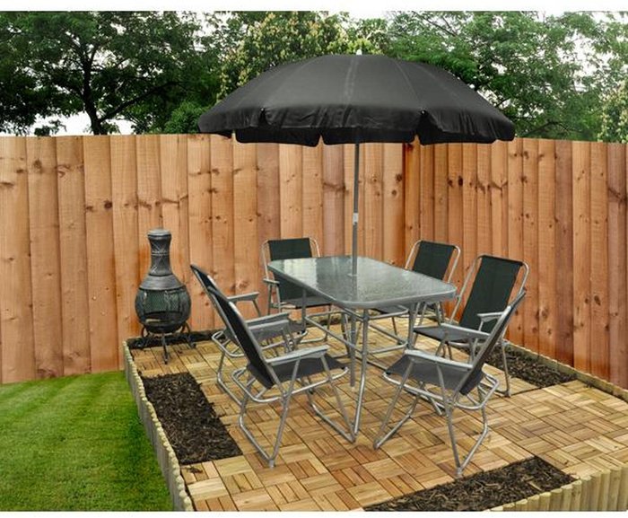 The Range | Kingfisher Kingfisher 6 Person Garden Furniture Patio Set Kingfisher Kingfisher 6 Person Garden Furniture Patio Set