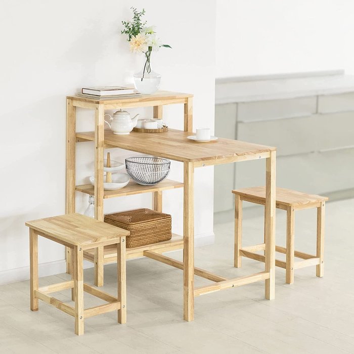 The Range | SoBuy SoBuy Set of 2 Dining Room Stools - Wood SoBuy SoBuy Set of 2 Dining Room Stools - Wood