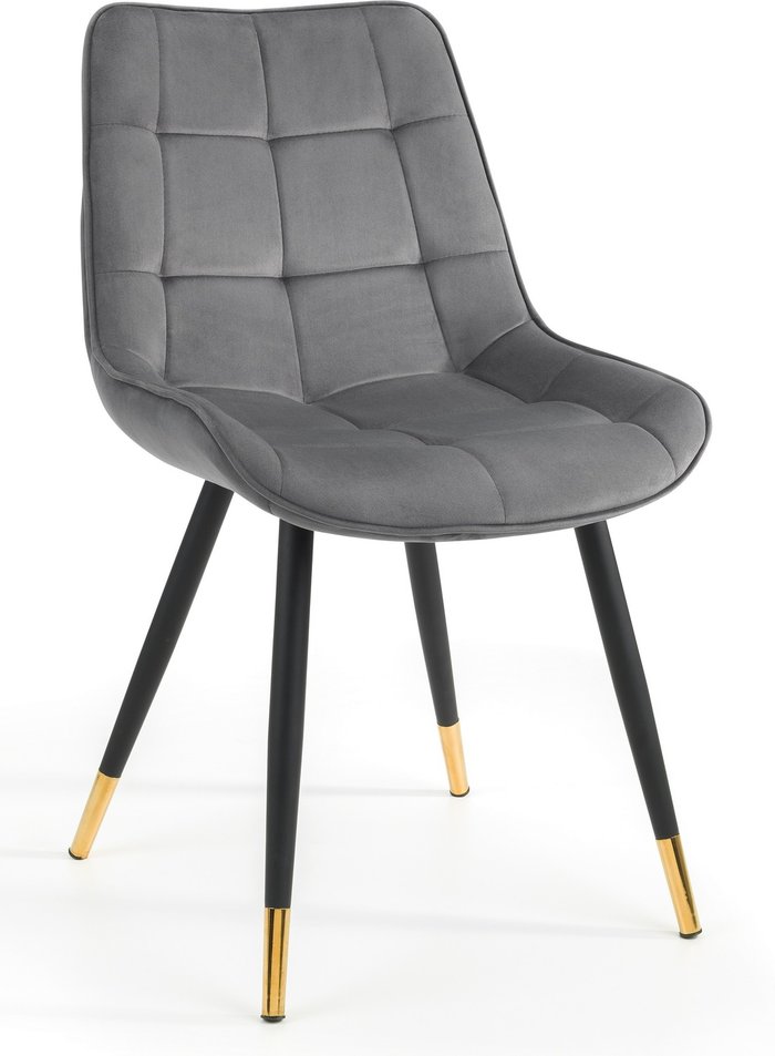 The Range | Julian Bowen Set Of 2 Hadid Dining Chairs - Grey - Grey Julian Bowen Set Of 2 Hadid Dining Chairs - Grey - Grey