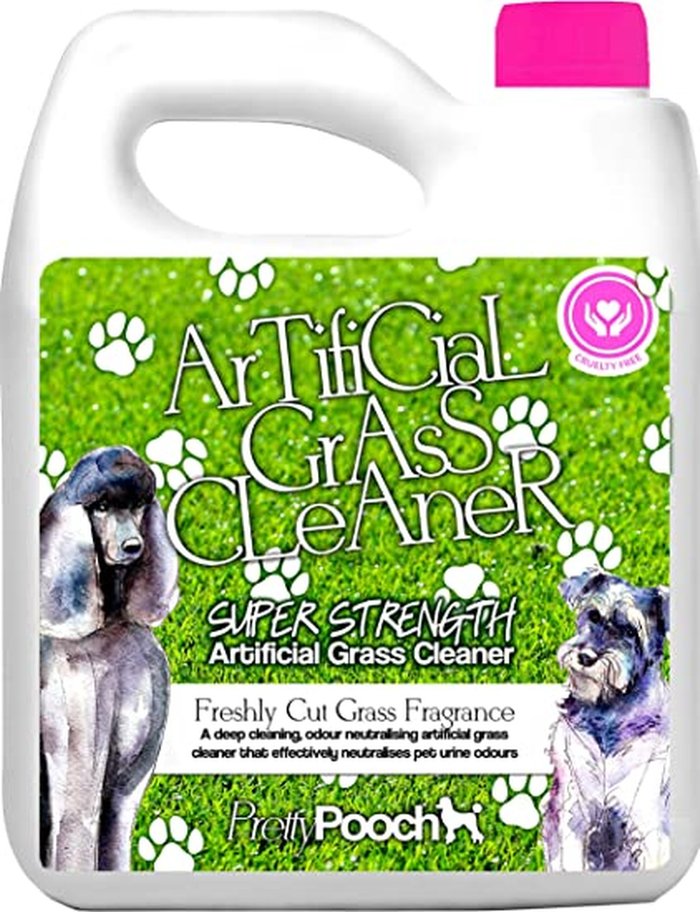 The Range | Pretty Pooch Pretty Pooch Artificial Fake Grass Cleaner (Fresh Cut Grass) - Pink / 1l Pretty Pooch Pretty Pooch Artificial Fake Grass Cleaner (Fresh Cut Grass) - Pink / 1l