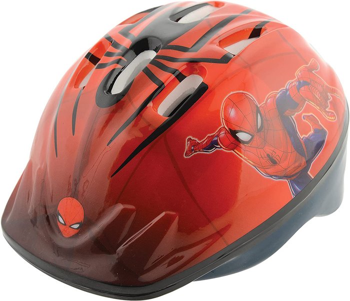The Range | Spiderman Kids Safety Helmet, 48-52cm - Red Spiderman Kids Safety Helmet, 48-52cm - Red