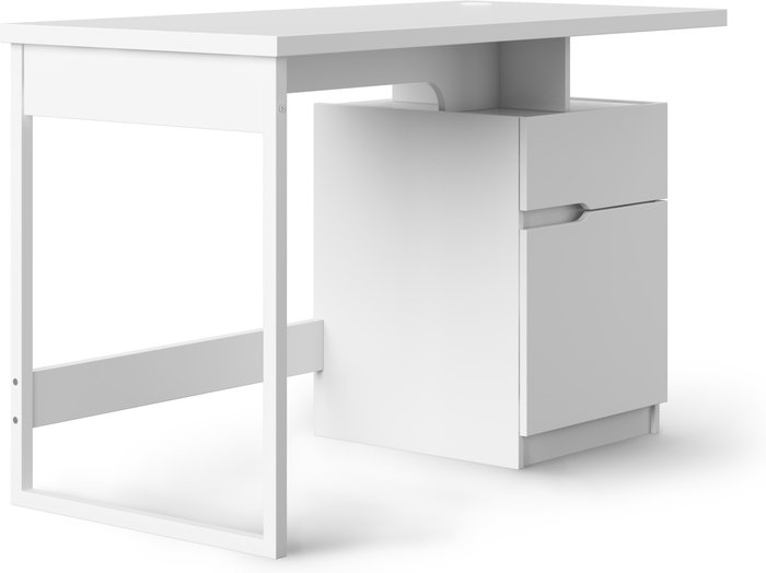 The Range | Alphason ALPHASON AW3130 Bridport Desk - White Alphason ALPHASON AW3130 Bridport Desk - White