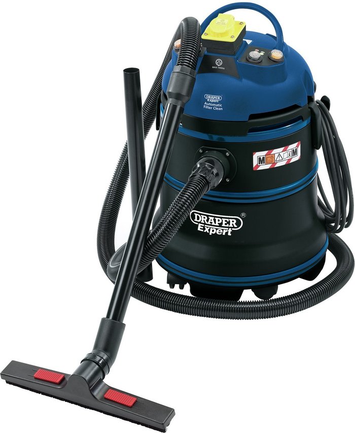 The Range | Draper Draper 35L 1200W 110V M-Class Wet and Dry Vacuum Cleaner Draper Draper 35L 1200W 110V M-Class Wet and Dry Vacuum Cleaner