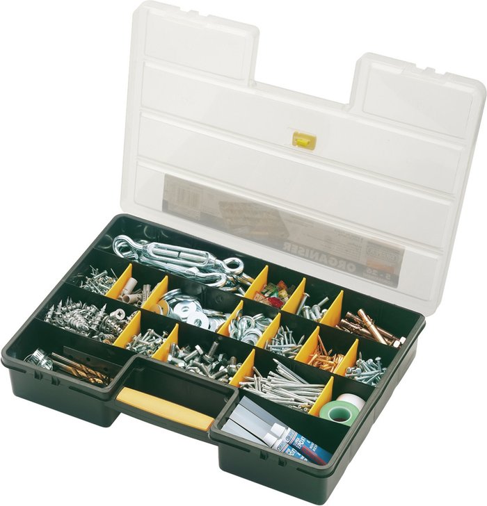 The Range | Draper Draper 5 To 26 Compartment Organiser - Black Draper Draper 5 To 26 Compartment Organiser - Black