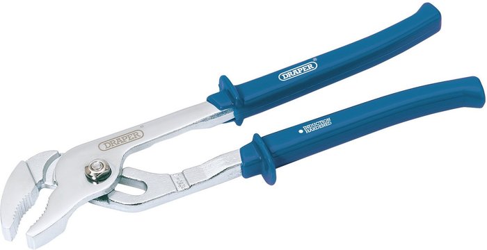 The Range | Draper Draper 240mm Waterpump Pliers - Blue Draper Draper 240mm Waterpump Pliers - Blue