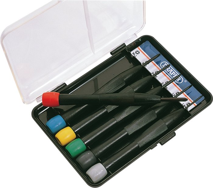 The Range | Draper Draper 6 Piece Precision Screwdriver Set Draper Draper 6 Piece Precision Screwdriver Set