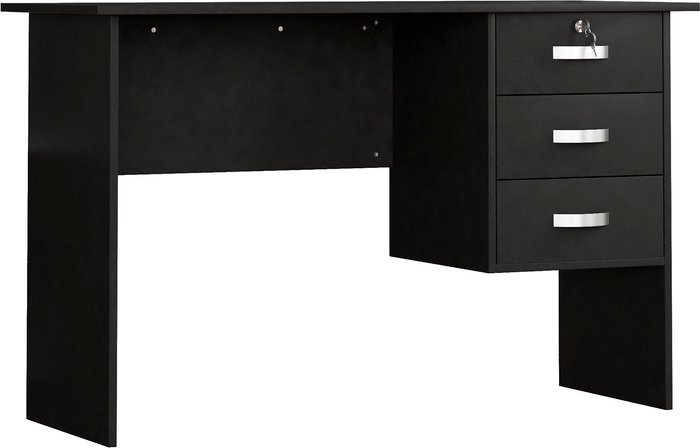 The Range | Charles Computer Desk - Black Charles Computer Desk - Black
