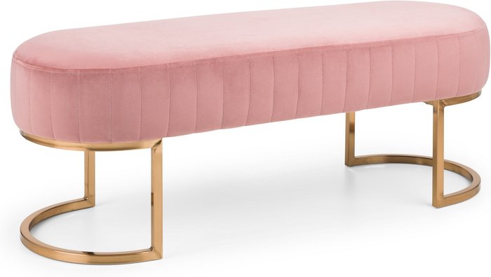 The Range | Julian Bowen Harrogate Bench - Pink Julian Bowen Harrogate Bench - Pink