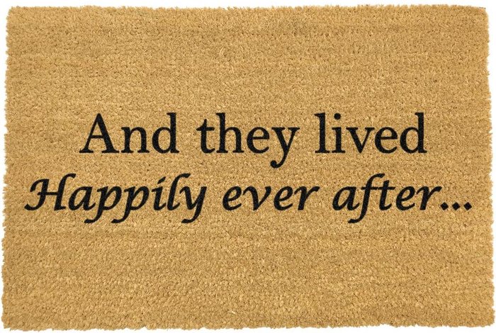 The Range | Artsy Doormats Artsy Doormats And They Lived Happily Ever After Doormat Artsy Doormats Artsy Doormats And They Lived Happily Ever After Doormat