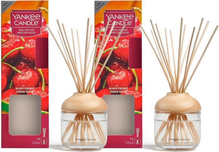 The Range | Yankee Candle Yankee Candle Reed Diffusers Black Cherry 120ml Yankee Candle Yankee Candle Reed Diffusers Black Cherry 120ml
