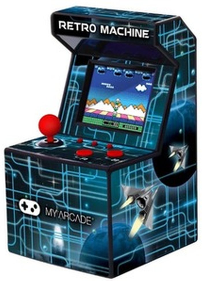 The Range | My Arcade Retro Machine Gaming System with 200 Built-In Video Games - Blue My Arcade Retro Machine Gaming System with 200 Built-In Video Games - Blue