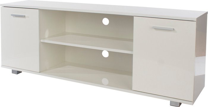 The Range | Core Products Ltd Lido 2 door widescreen TV unit - White Core Products Ltd Lido 2 door widescreen TV unit - White