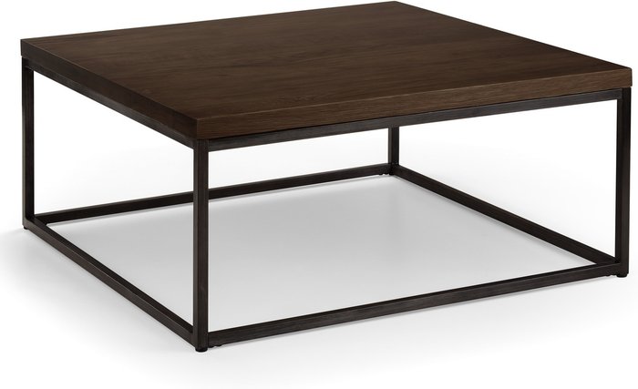 The Range | Julian Bowen Brooklyn Square Coffee Table - Dark Oak Julian Bowen Brooklyn Square Coffee Table - Dark Oak