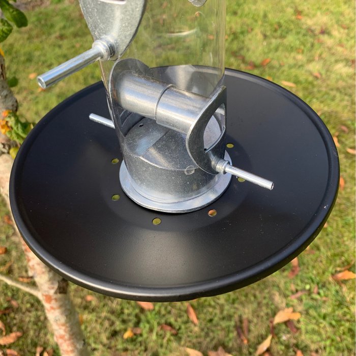 The Range | Selections Bird Feeder Seed Catcher Tray - Black Selections Bird Feeder Seed Catcher Tray - Black