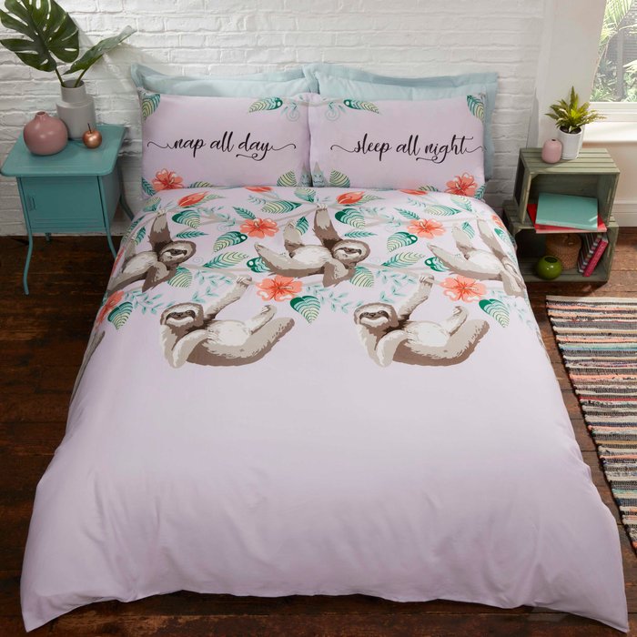 The Range | Sloths Duvet Set - King Sloths Duvet Set - King