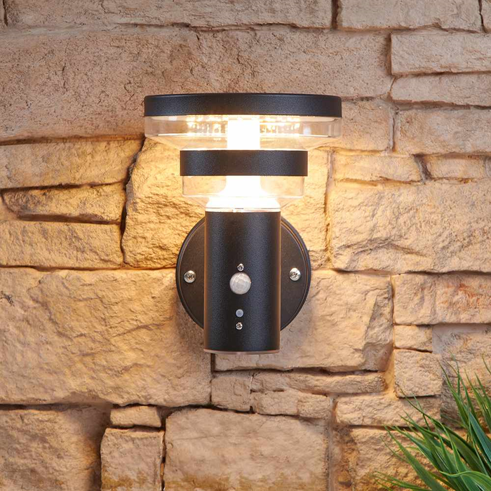The Range | Biard Architect Disc Wall Light with Motion Sensor - Black Biard Architect Disc Wall Light with Motion Sensor - Black