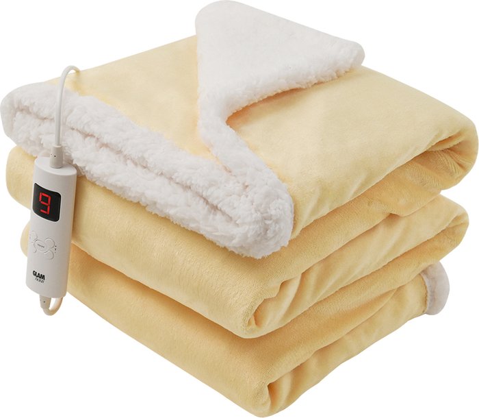 The Range | GlamHaus Heated Throw Electric Fleece Over Blanket Sofa Bed Large - Dark Grey GlamHaus Heated Throw Electric Fleece Over Blanket Sofa Bed Large - Dark Grey