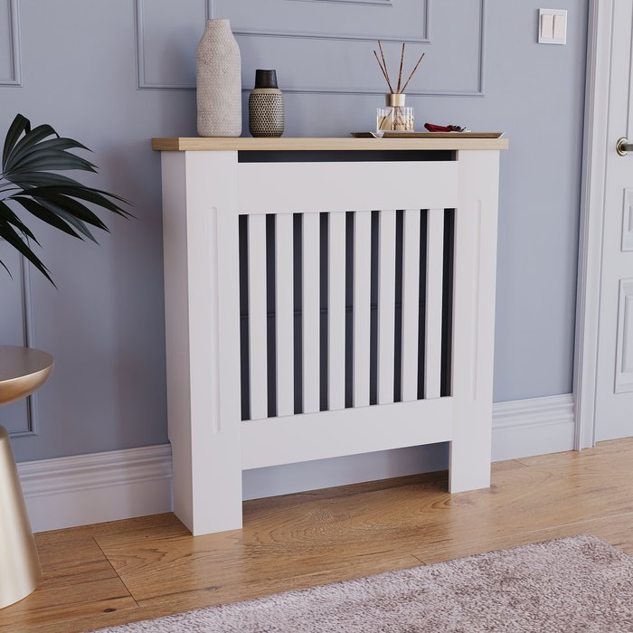 The Range | Arlington Radiator Cover - White / 8.85kg Arlington Radiator Cover - White / 8.85kg
