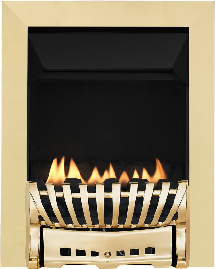 The Range | Focal Point Fires Focal Point Elegance Flueless Manual Gas Fire - Brass Focal Point Fires Focal Point Elegance Flueless Manual Gas Fire - Brass
