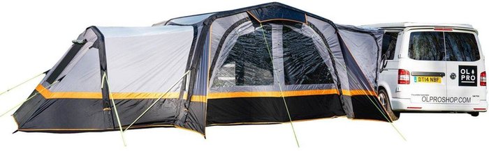 The Range | Olpro Olpro Cali Breeze Inflatable Camper Van Awning - Grey/Orange Olpro Olpro Cali Breeze Inflatable Camper Van Awning - Grey/Orange