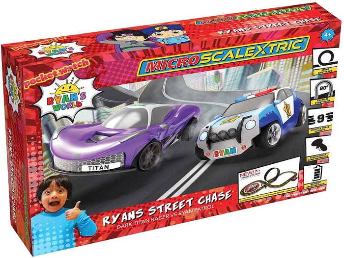 The Range | Scalextric Micro Scalextric Ryans World Street Chase Set Battery Scalextric Micro Scalextric Ryans World Street Chase Set Battery