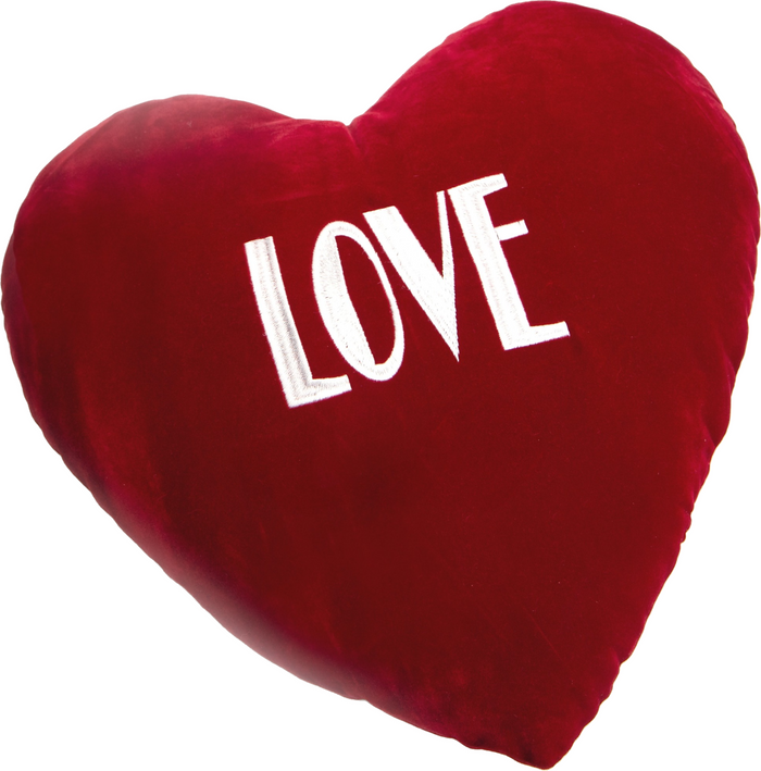 The Range | coz-e-living Love Heart Cushion Emoji Pop up Red Velour Fun Gift - Red coz-e-living Love Heart Cushion Emoji Pop up Red Velour Fun Gift - Red