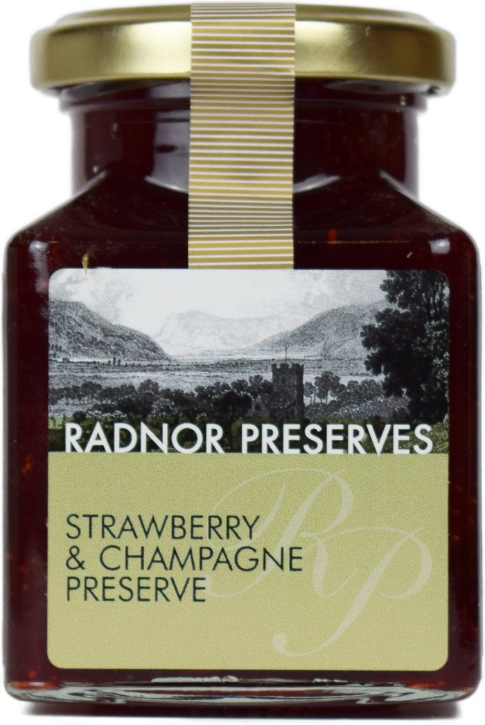 The Range | Radnor Preserves Strawberry and Champagne Preserve - Preserves Radnor Preserves Strawberry and Champagne Preserve - Preserves