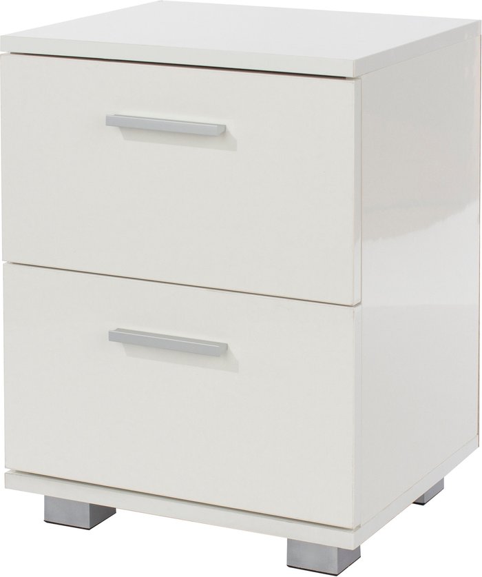 The Range | Core Products Ltd Lido 2 drawer bedside cabinet - White Core Products Ltd Lido 2 drawer bedside cabinet - White