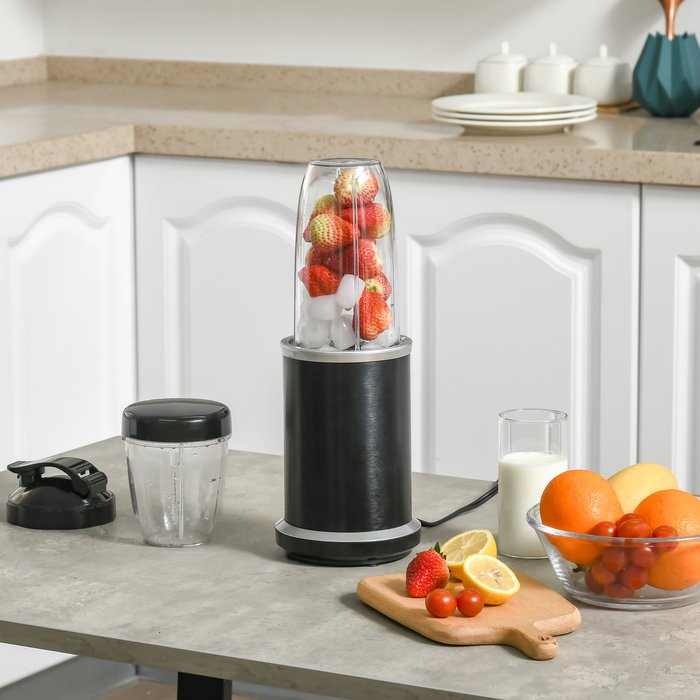 The Range | HOMCOM HOMCOM 800-131V70 1000W Countertop Blender And Smoothie Maker With Mix Cups HOMCOM HOMCOM 800-131V70 1000W Countertop Blender And Smoothie Maker With Mix Cups