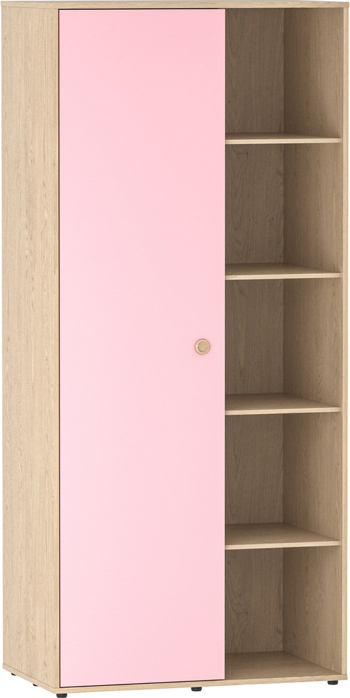 The Range | Neptune 5 Drawer Chest - Blue and Oak Neptune 5 Drawer Chest - Blue and Oak