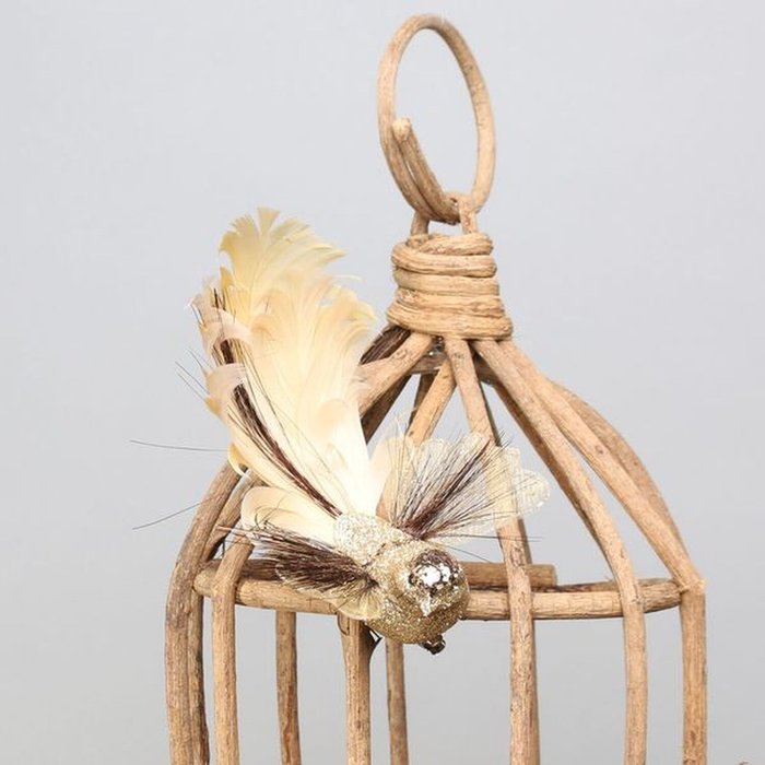 The Range | Kingsbury Gifts Decorative Fantasy Bird - Gold Kingsbury Gifts Decorative Fantasy Bird - Gold