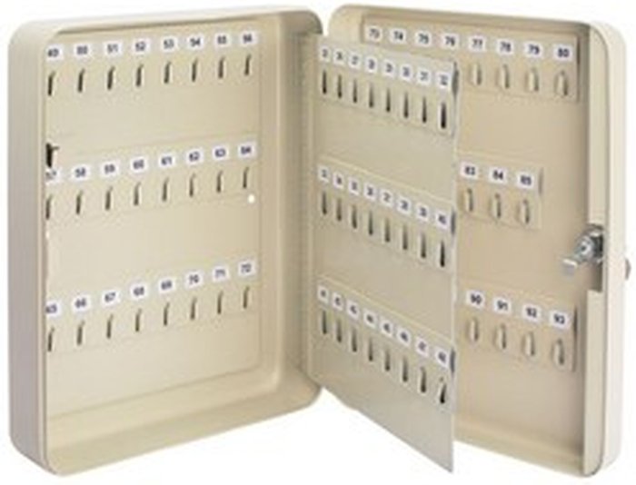 The Range | Draper Draper 93 Hooks Key Cabinet - Cream Draper Draper 93 Hooks Key Cabinet - Cream
